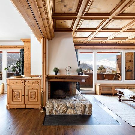 Spacious Apartment With Fantastic Alpine Panorama Сейнт Мориц Екстериор снимка