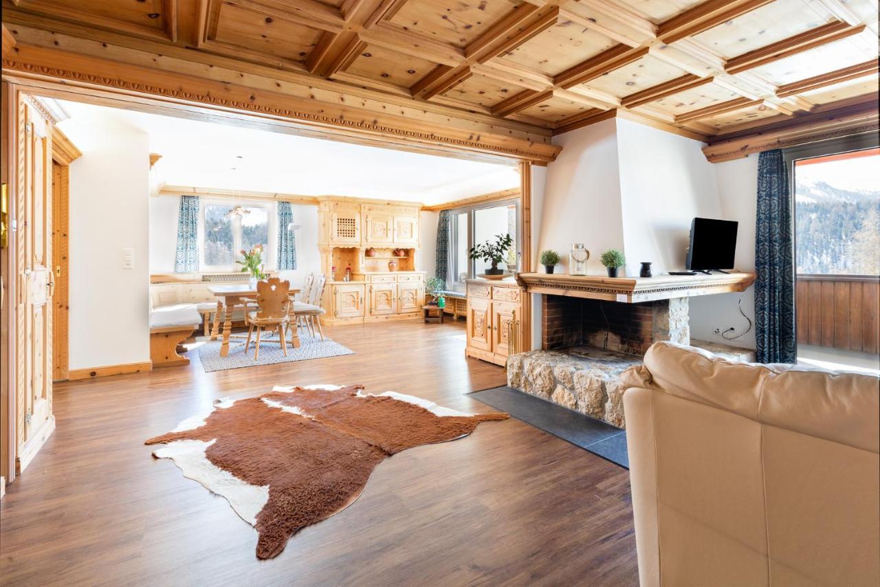 Spacious Apartment With Fantastic Alpine Panorama Сейнт Мориц Екстериор снимка